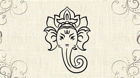 Ganpati Bappa Drawing Easy Step By Step ~ Ganpati Bappa Hinduism ...