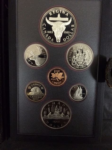 1982 ROYAL CANADIAN MINT SILVER PROOF SET