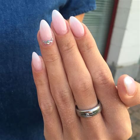 #french #ombre #babyboom #nails #unicum #pronails | Almond nails ...