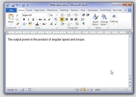 MS Word Tricks: Typing Math Symbols