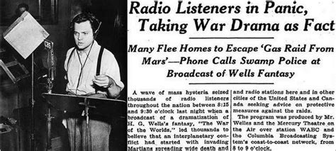 October 30, 1938 War of the Worlds | World radio, War of the worlds, Radio drama