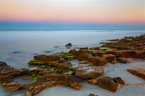 Rocky Beach Sunset | Beach sunset, Florida beaches, Beach