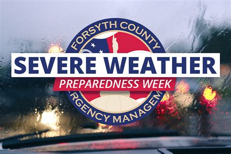 Here’s how residents can prepare for severe weather - Forsyth News