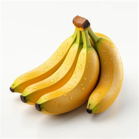 Premium Photo | Banana white background