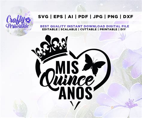 Mis Quince Años Svg, Mis Xv Años Svg, Coffee Mug Svg Png, Latina Shirts Svg, Cricut, Png, Svg ...