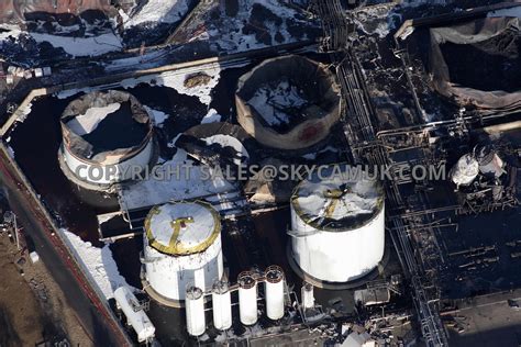 Aerial photography of Buncefield fire aerial photography of the ...