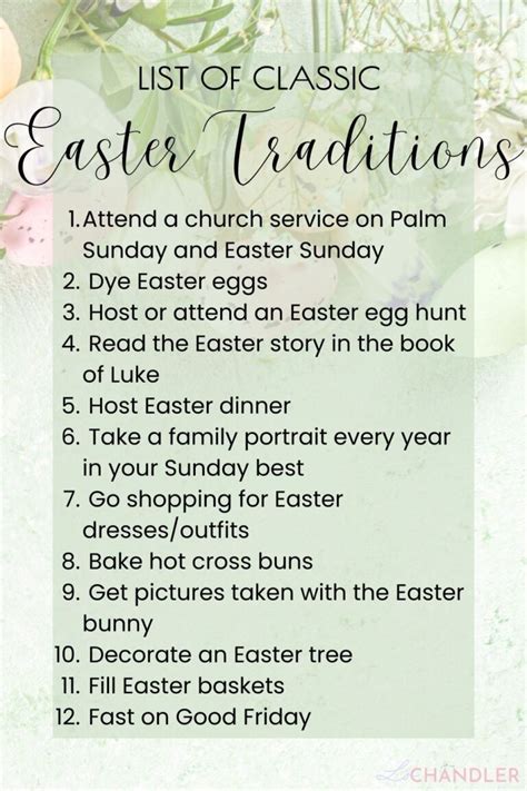 12 Easter Traditions for the Family - LoChandler.com