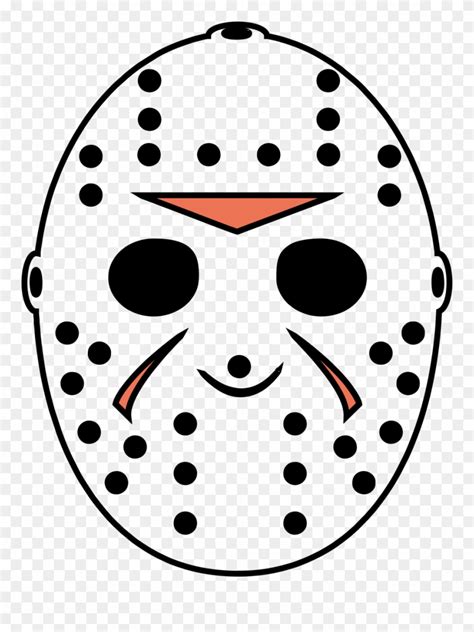 Jason Voorhees Left Breast Halloween Friday The 13th - Jason Mask Full ...