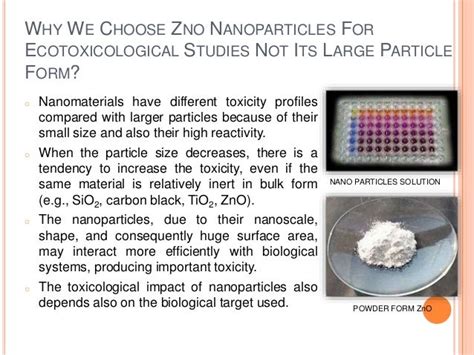 Zinc oxide nanoparticles