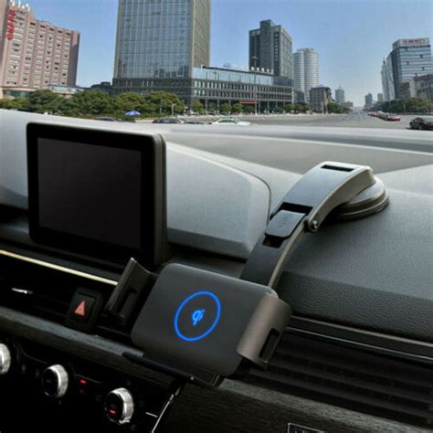 For Samsung Galaxy Z Fold 2 3 Wireless Car Charger Automatic Car Holder ...