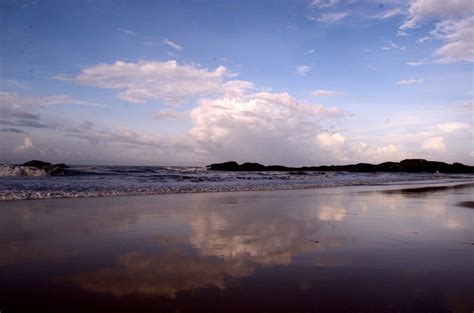 A remote beach in Kannur Kerala