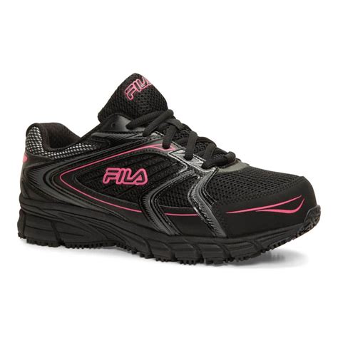 Fila Women's Memory Reckoning 8 Slip Resistant Athletic Shoes - Steel ...