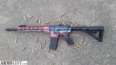 ARMSLIST - For Sale: American Flag ar15 5.56