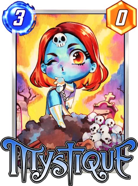 marvel-snap-cards-variants-chibi-mystique – Comics And Memes