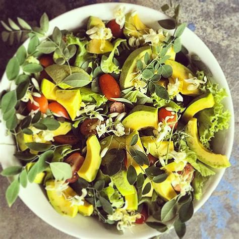 Nutrient-packed Malunggay Salad🥗 with fresh raw hand-picked moringa ...