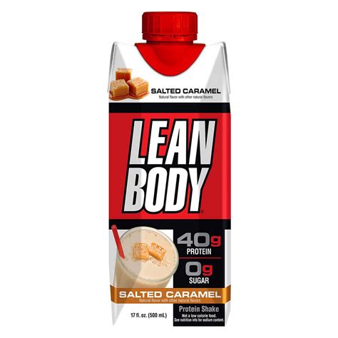 Labrada Lean Body Salted Caramel Protein Shake - Shop Diet & Fitness at ...