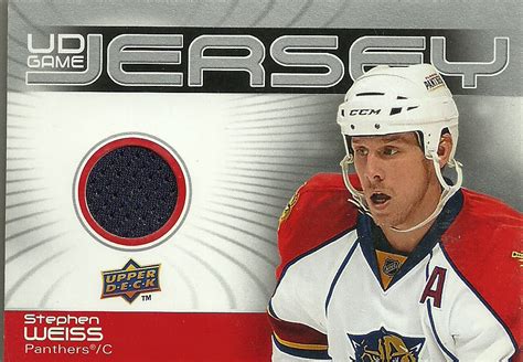 Hell's Valuable Collectibles: Stephen Weiss Jersey Card