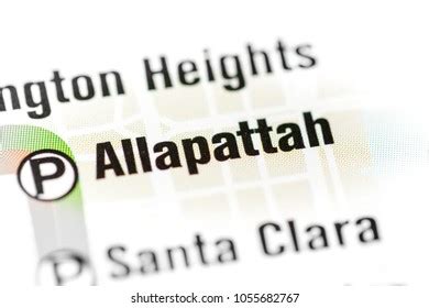 Allapattah Station Miami Metro Map Stock Photo 1055682767 | Shutterstock