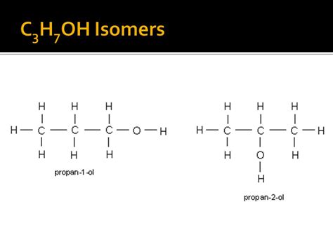 Lewis Dot Structure For C3h7oh