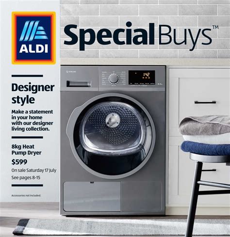 8kg Heat Pump Dryer Offer at ALDI - 1Catalogue.com.au