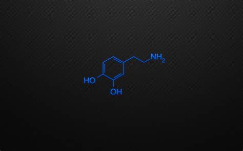 Dopamine molecular structure by miracoL on DeviantArt