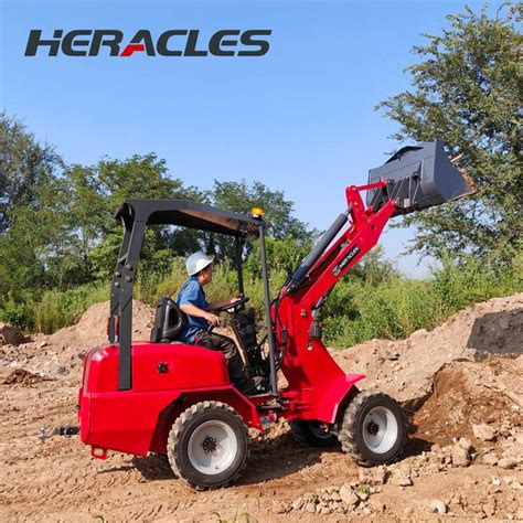 Heracles 1 Ton Mini Wheel Electric Loader Truck - China Mini Electric ...