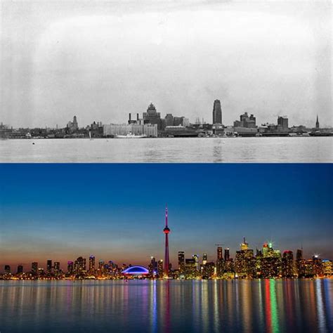 Then vs Now: The Dramatic Change in the Skyline of 10 Worldwide Major ...