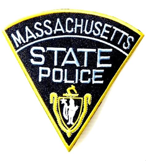 ‪Massachusetts State police patch;https://insigniaonline.es‬ | State ...