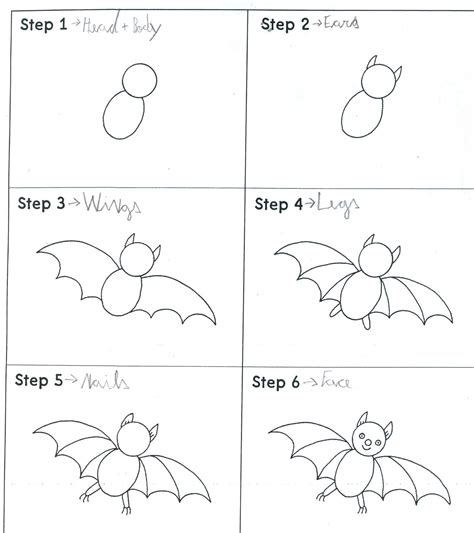 how to draw a bat for kids - Almeda Partridge