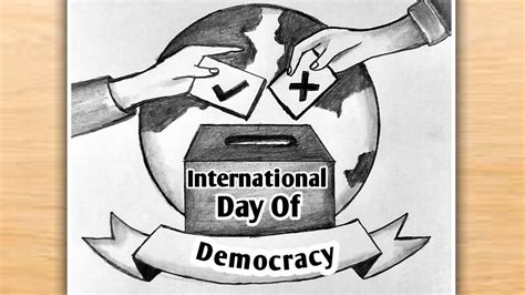 International Day of Democracy Drawing | International Day of Democracy ...