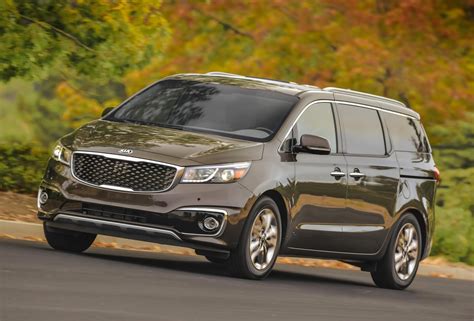 The Motoring World: USA - The Kia Sedona Minivan for the 2017 Model Year has been rated as the ...