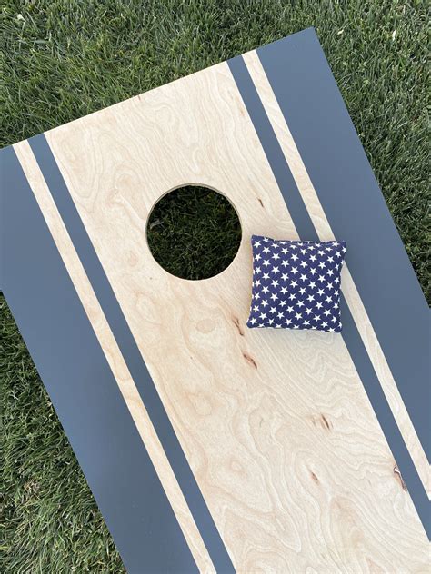 DIY Cornhole Game | Painting Tips - A Thoughtful Place