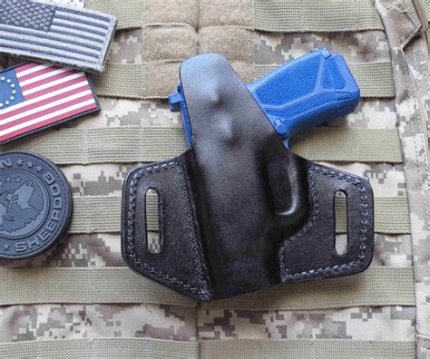 Taurus GX4 Forward Cant Leather Concealment Holster with Sweat Shield | New Pacifica Leather