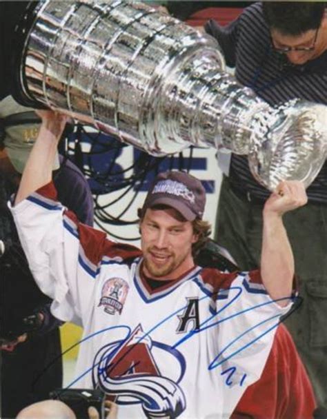 Peter Forsberg Stanley Cup Champion 2001 Colorado Avalanche | HockeyGods