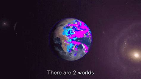 There Are2worlds Its Rucka Earth Space Exchange | GIF | PrimoGIF