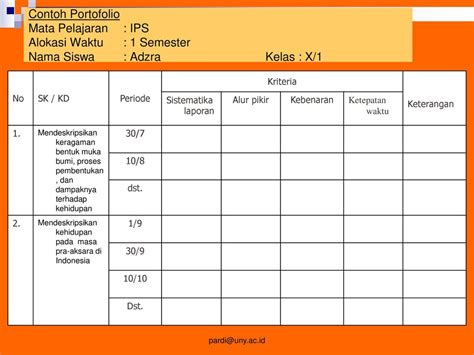 7 Contoh Format Penilaian Formatif Dan Sumatif Pdf Doc Xls Bloggersiana ...