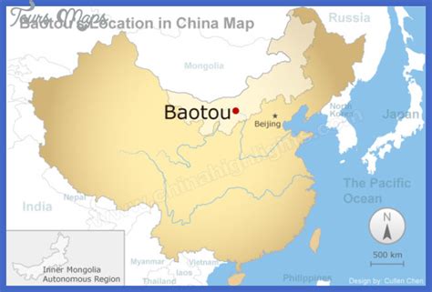 Baotou Map - ToursMaps.com