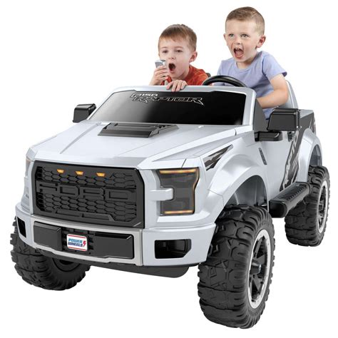 Power Wheels Ford F150 Raptor Ride-On Vehicle (Grey color)