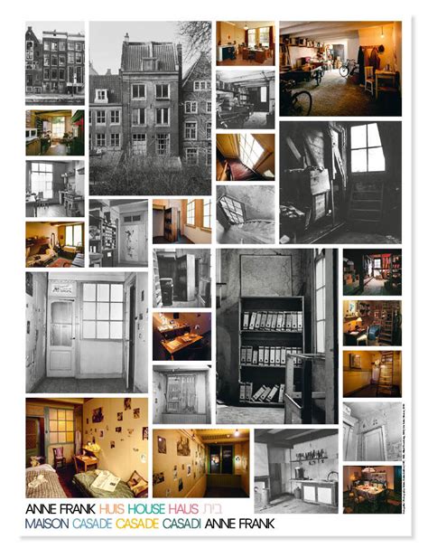 Poster Anne Frank House, collage - Anne Frank House