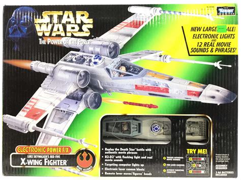 Lot - Kenner Star Wars Electronix X-Wing Fighter