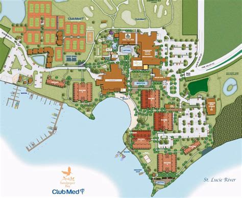 Resort Map | Club Med Sandpiper Bay | Florida