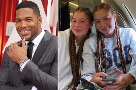 GMA host Michael Strahan’s stunning twin daughters Sophia and Isabella ...