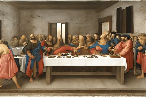 The Last Supper by Leonardo Da Vinci · Creative Fabrica