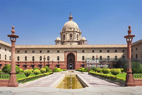 Rashtrapati Bhavan Stock Photo - Download Image Now - Rashtrapati ...