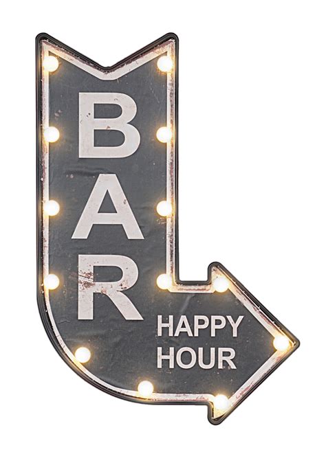 bar light up sign