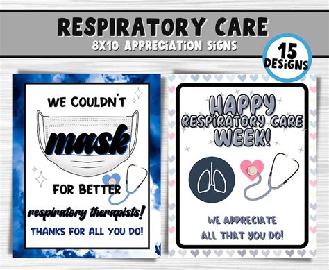 Respiratory Care Week Respiratory Therapist Appreciation - Etsy