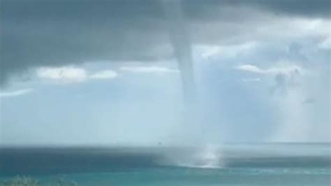 Rare waterspout captured on camera off the Isle of Wight | Weather News ...