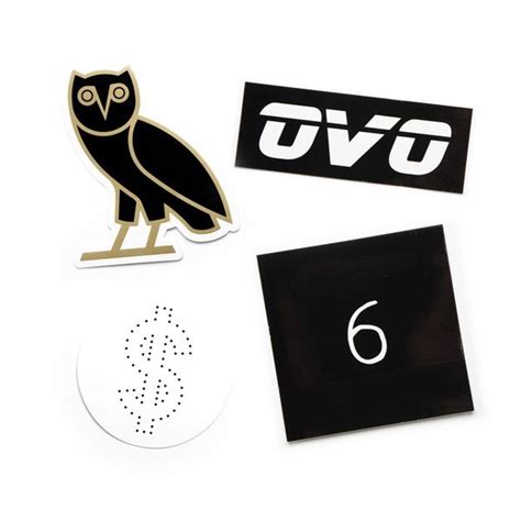 OVO STICKER SET | Sticker set, Stickers, Octobers very own