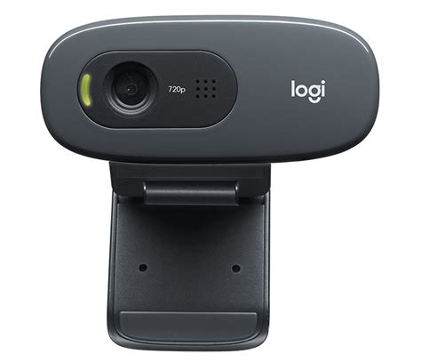 Logitech C270 HD Webcam, 720p Video with Built-in Mic & Lighting Correction