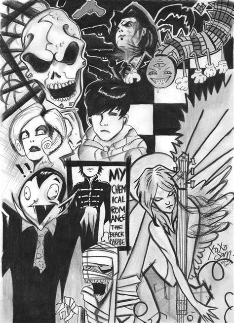 Gerard Way's Comic Artwork | Gerard's Art - b+w by sacrificingsanity on deviantART | Gerard way ...